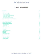 Load image into Gallery viewer, How to Grow a Food Forest